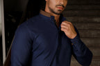 MID-NIGHT BLUE SHALWAR KAMEEZ