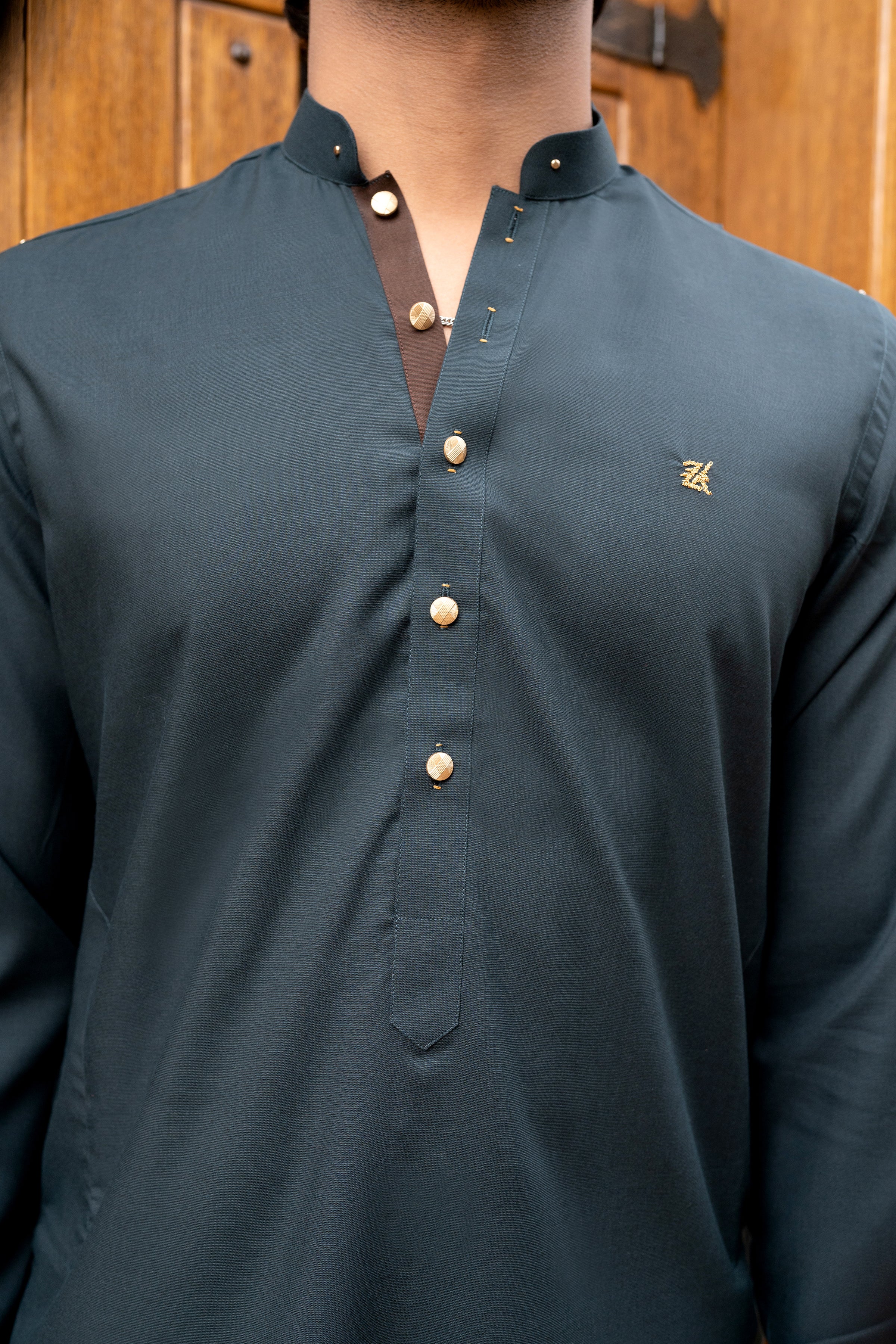 TEAL GREEN KURTA TROUSER