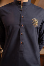 ASH BLUE KURTA TROUSER