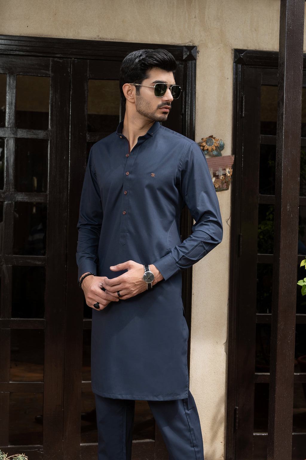 SAPPHIRE BLUE KURTA TROUSER