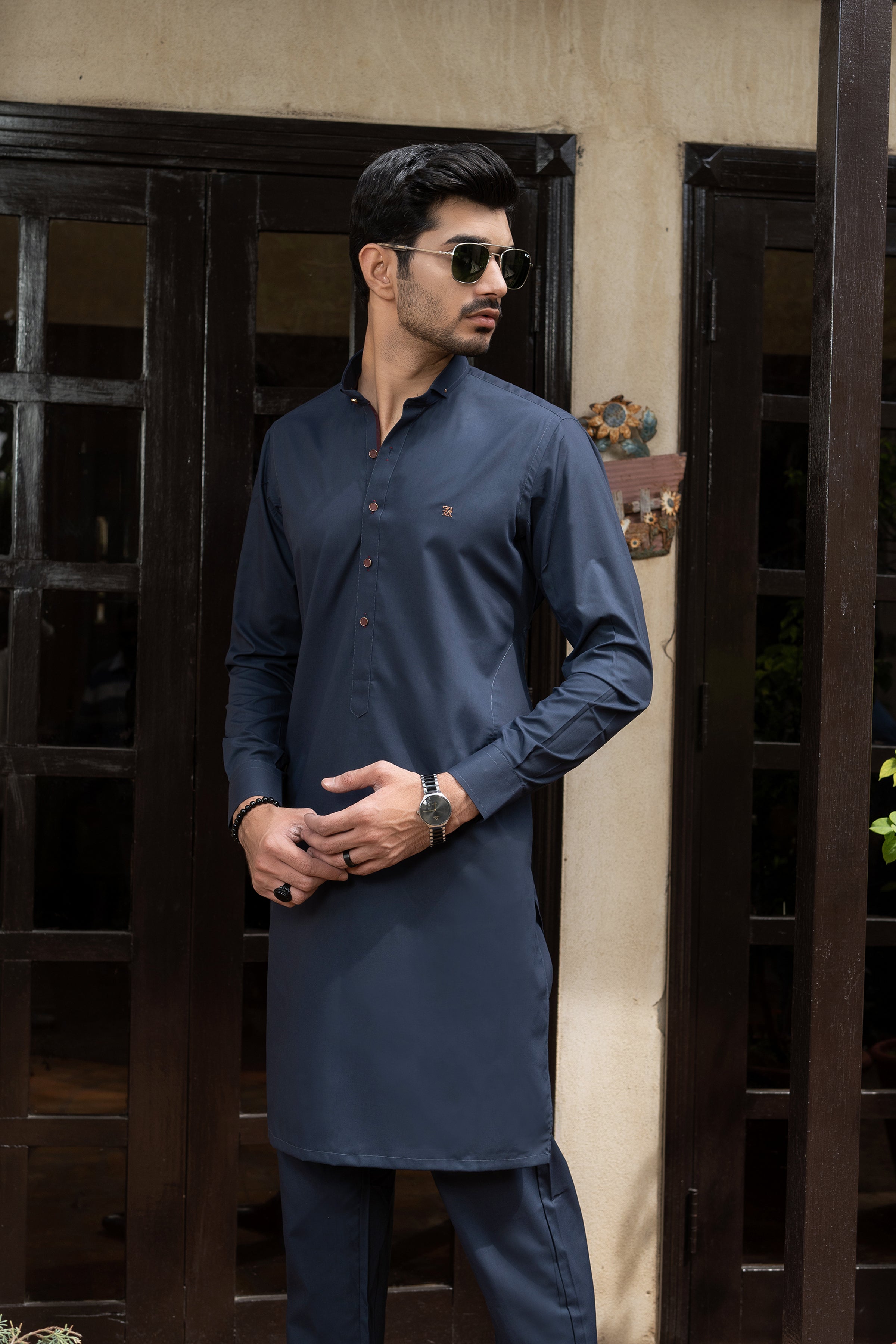 SAPPHIRE BLUE KURTA TROUSER