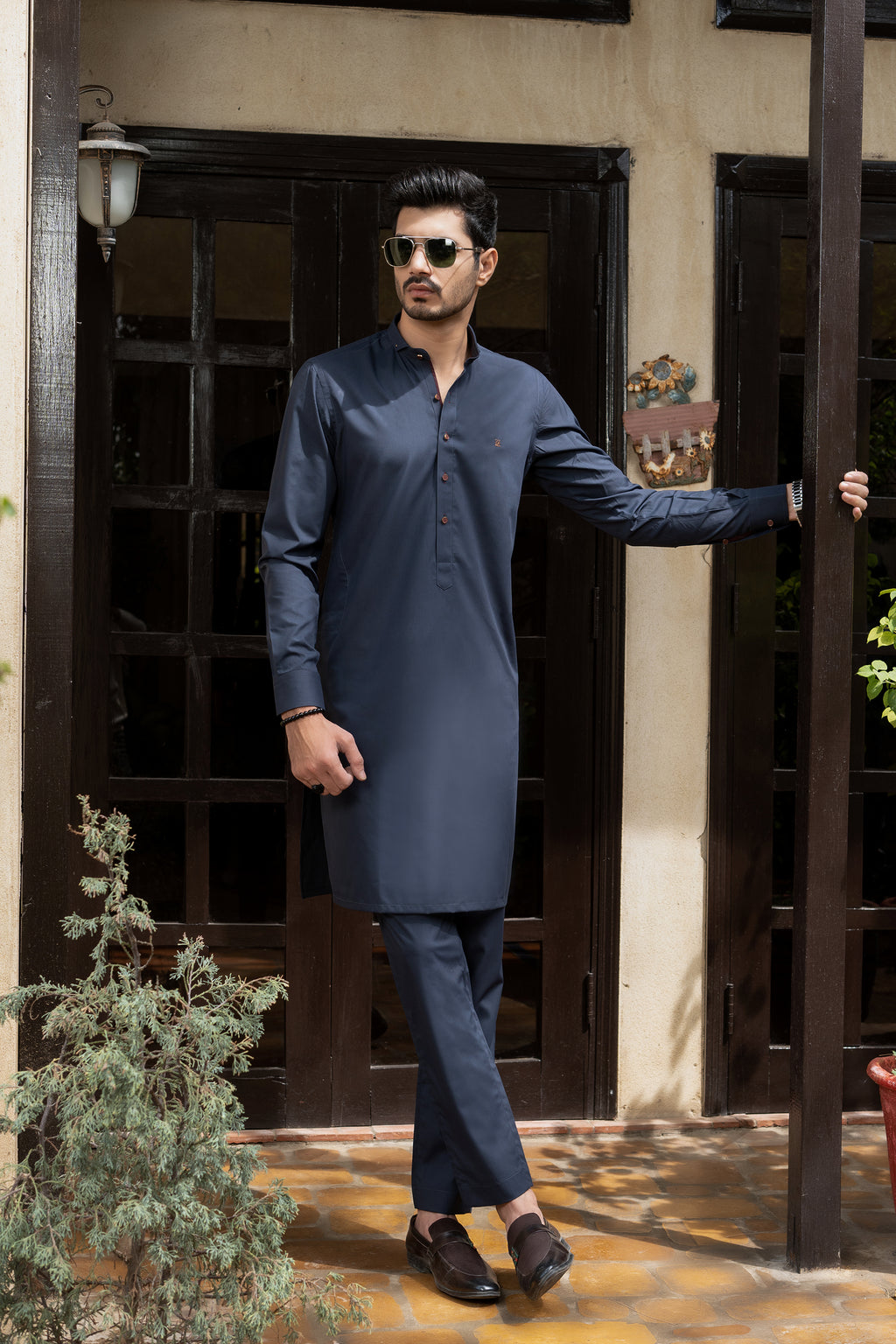 SAPPHIRE BLUE KURTA TROUSER