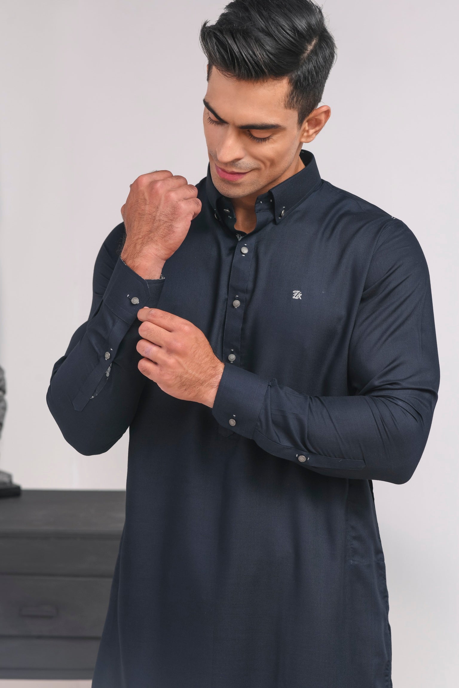 NAVY BLUE SHALWAR KAMEEZ