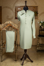LIME GREEN KURTA TROUSER