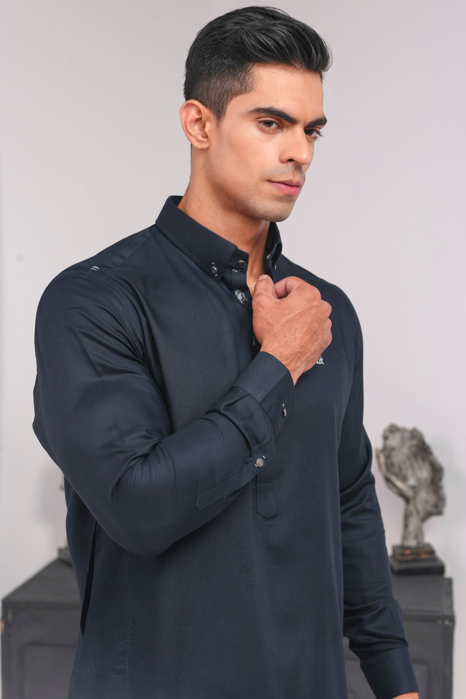 NAVY BLUE SHALWAR KAMEEZ