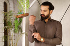 PEANUT BROWN SHALWAR KAMEEZ