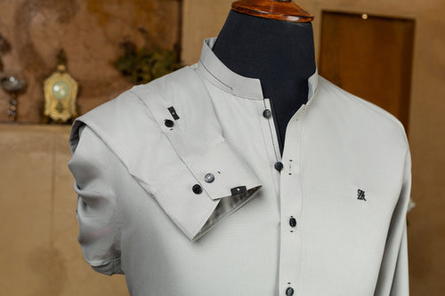 ASH GREY KURTA TROUSER