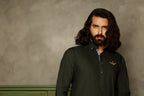 BOTTLE GREEN CLASSIC KURTA TROUSER