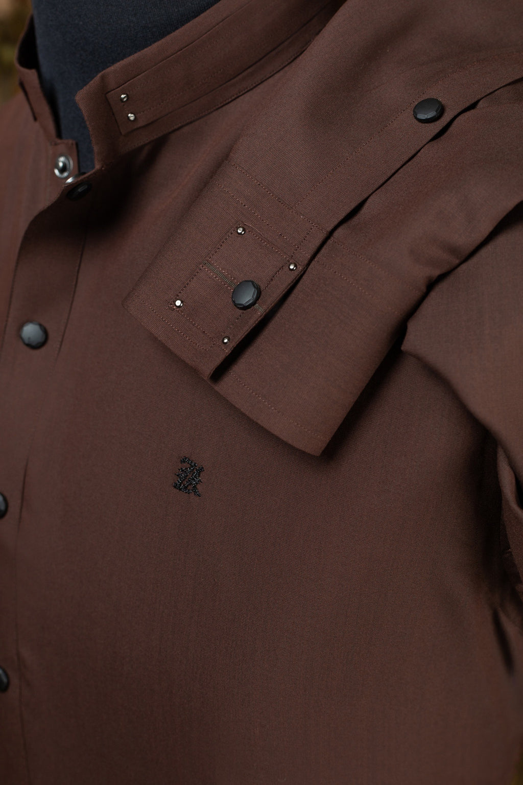 CHOCOLATE BROWN KURTA TROUSER