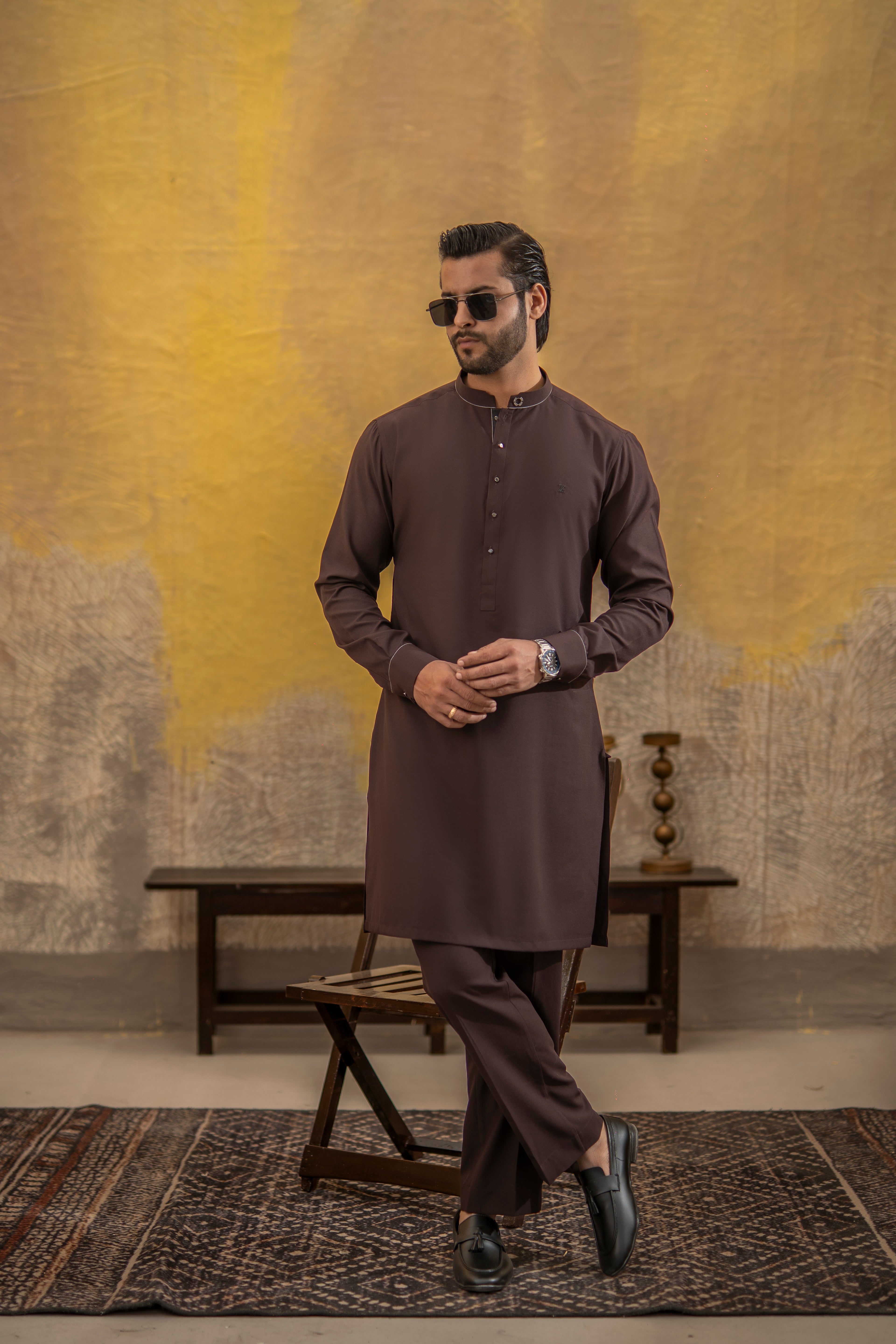 ROYAL MAROON KURTA TROUSER