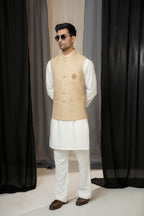IVORY WAIST COAT
