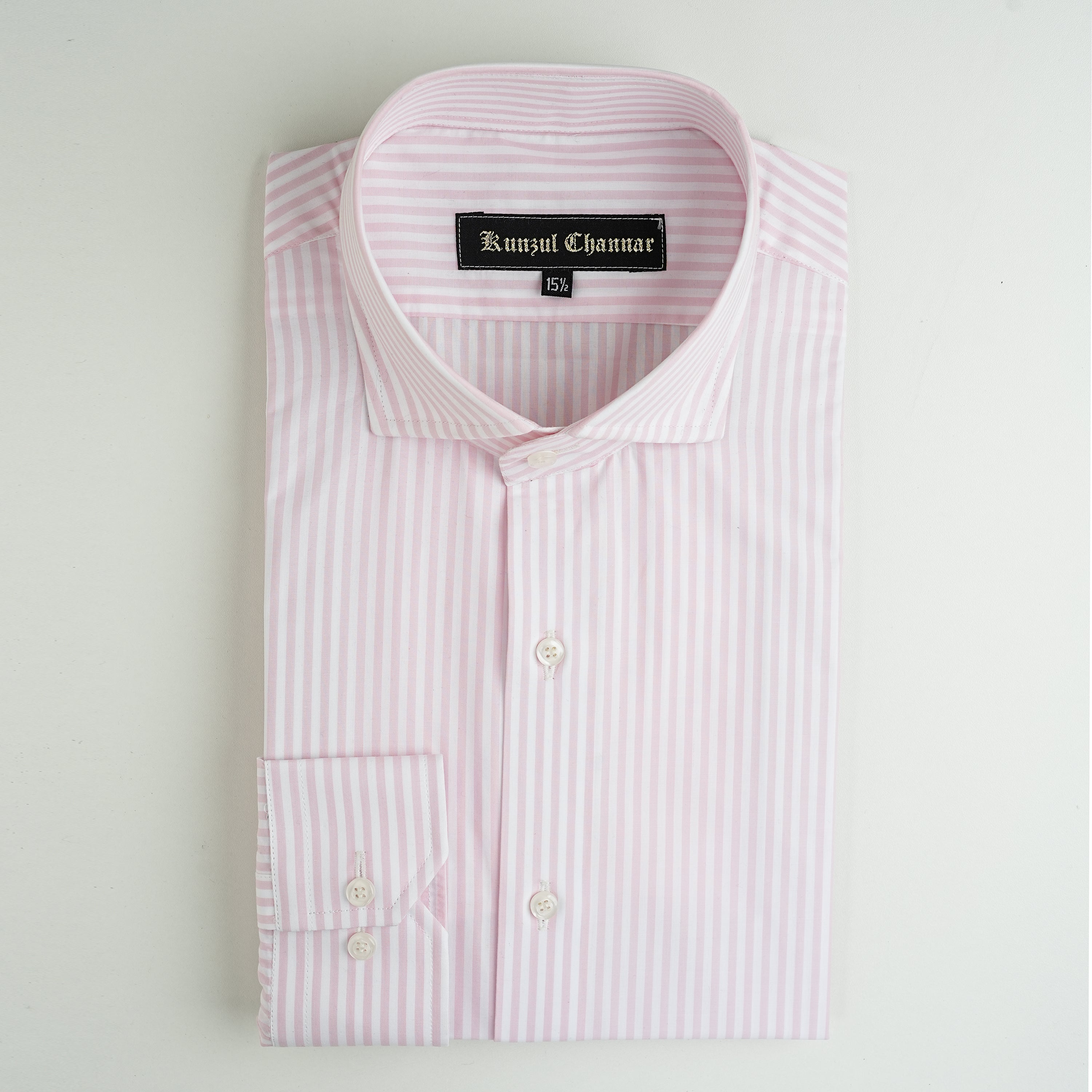 PINK STRIPED SHIRT