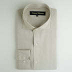 BEIGE COTTON SHIRT