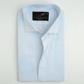 LIGHT BLUE TEXTURED SHIRT