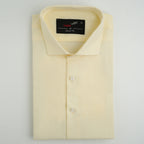 YELLOW TEXTURED SHIRT