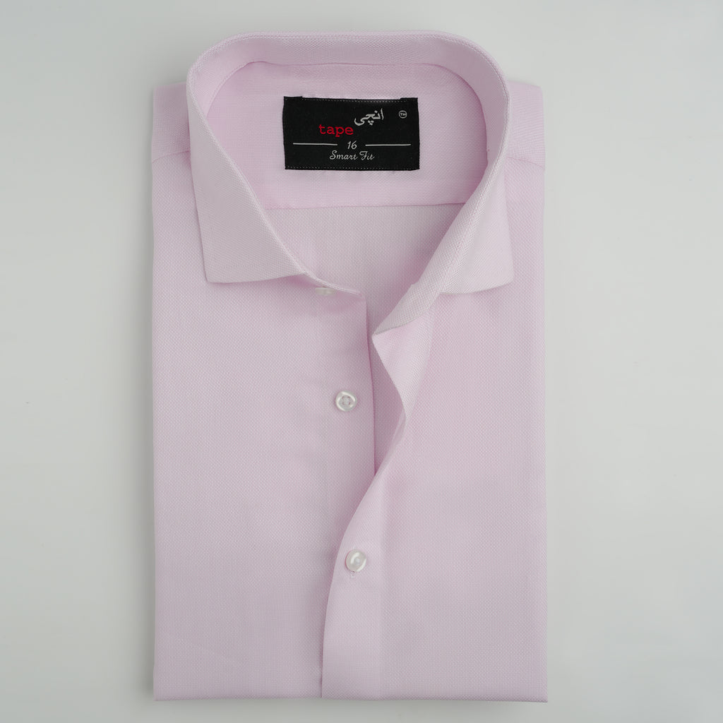 PINK TEXTURED SHIRT