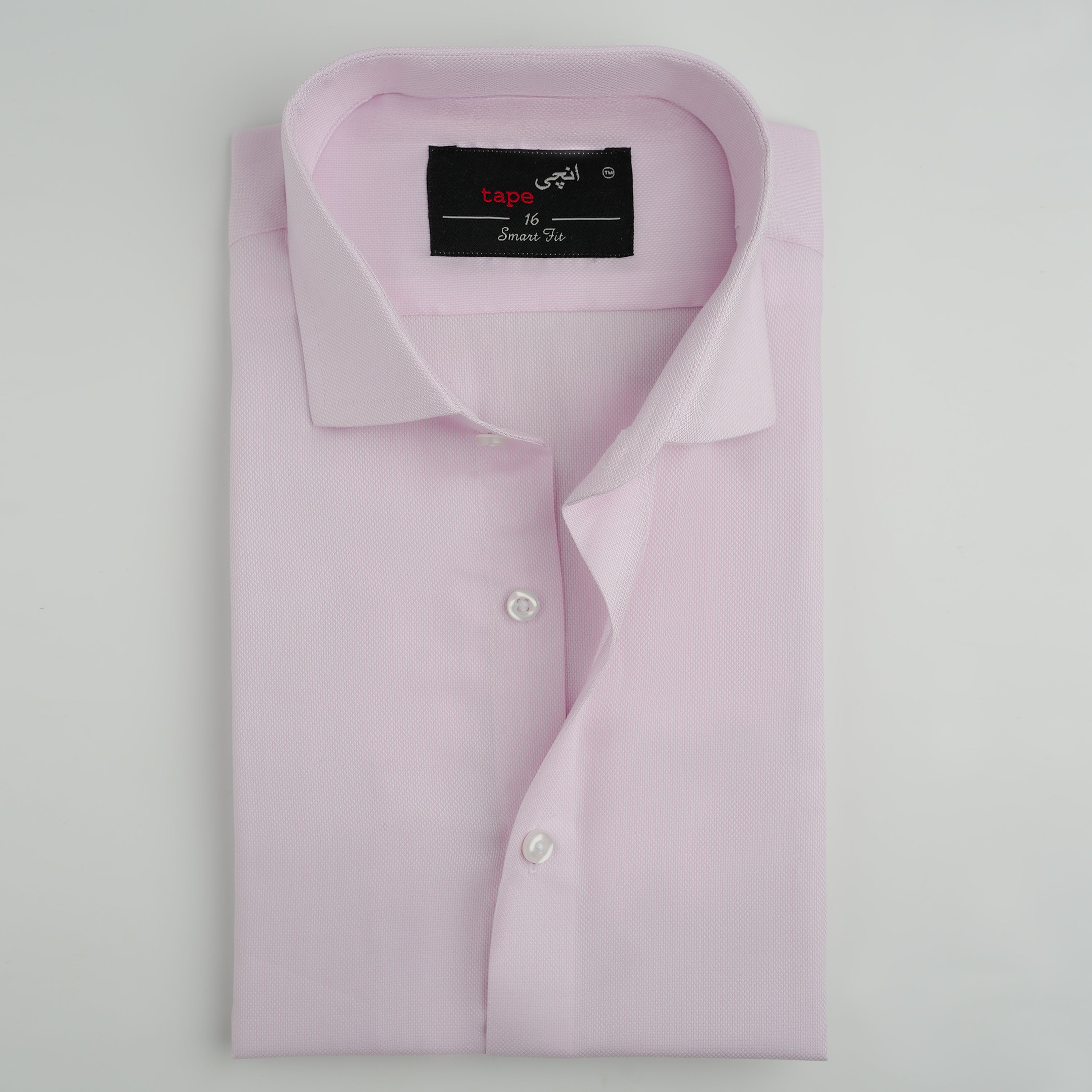 PINK TEXTURED SHIRT