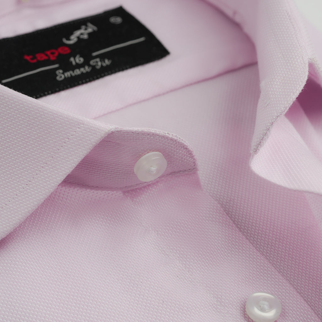 PINK TEXTURED SHIRT