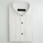 WHITE PREMIUM TUXEDO SHIRT