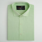 LIGHT GREEN COTTON SHIRT