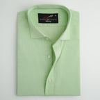 LIGHT GREEN COTTON SHIRT