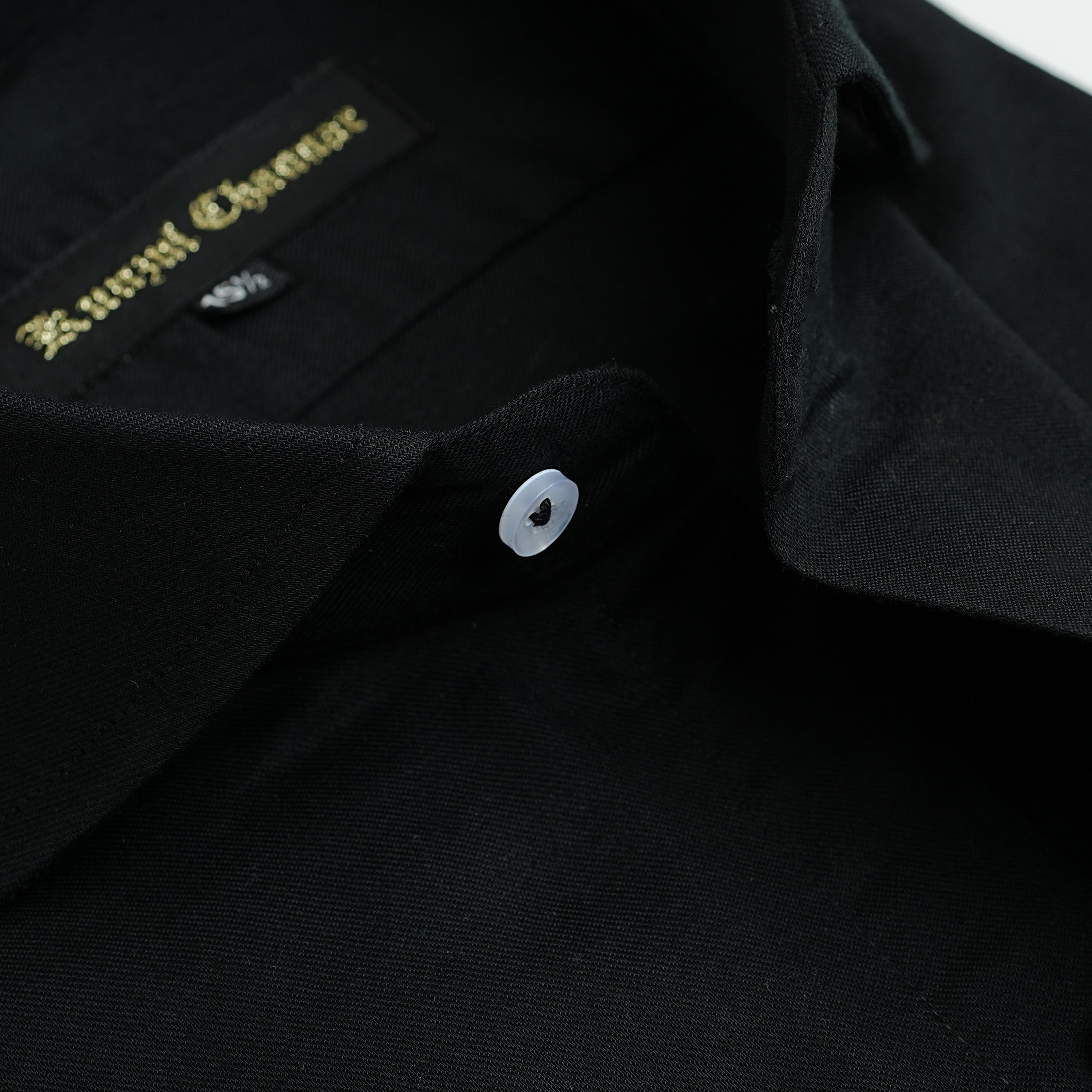 BLACK COTTON SHIRT