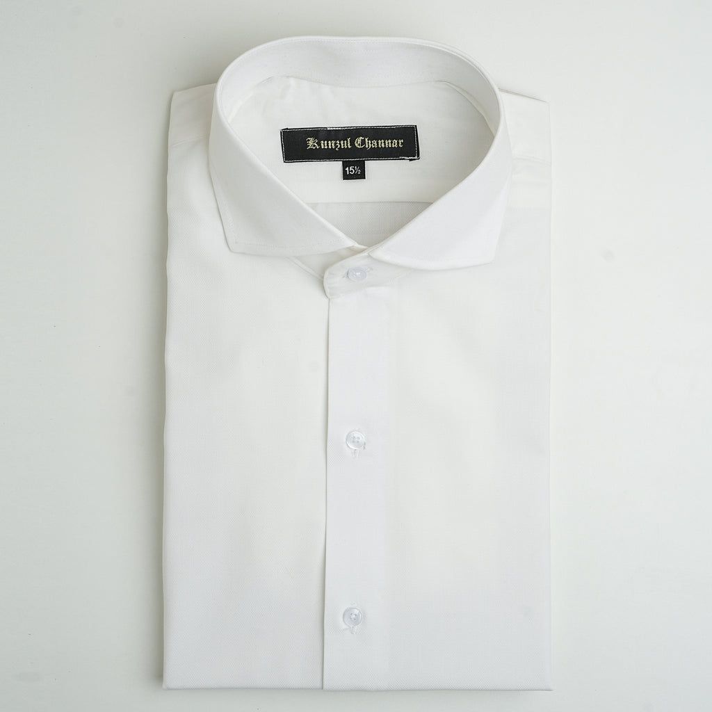 WHITE COTTON SHIRT