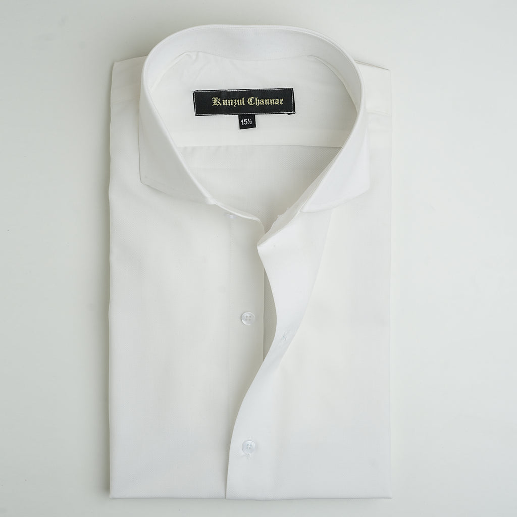 WHITE COTTON SHIRT