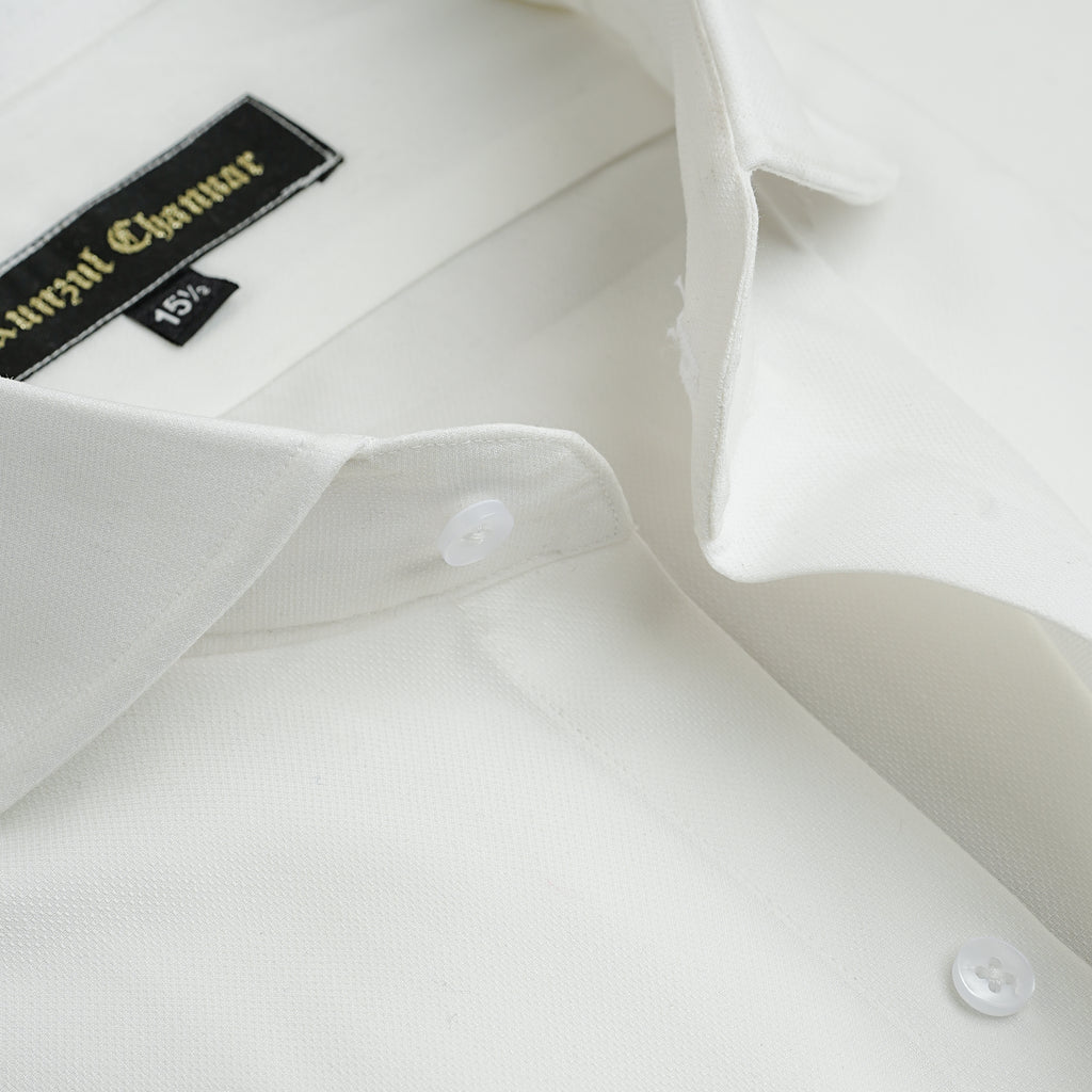 WHITE COTTON SHIRT