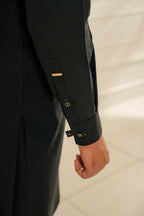 BLACK TEXTURED PREMIUM SHALWAR KAMEEZ