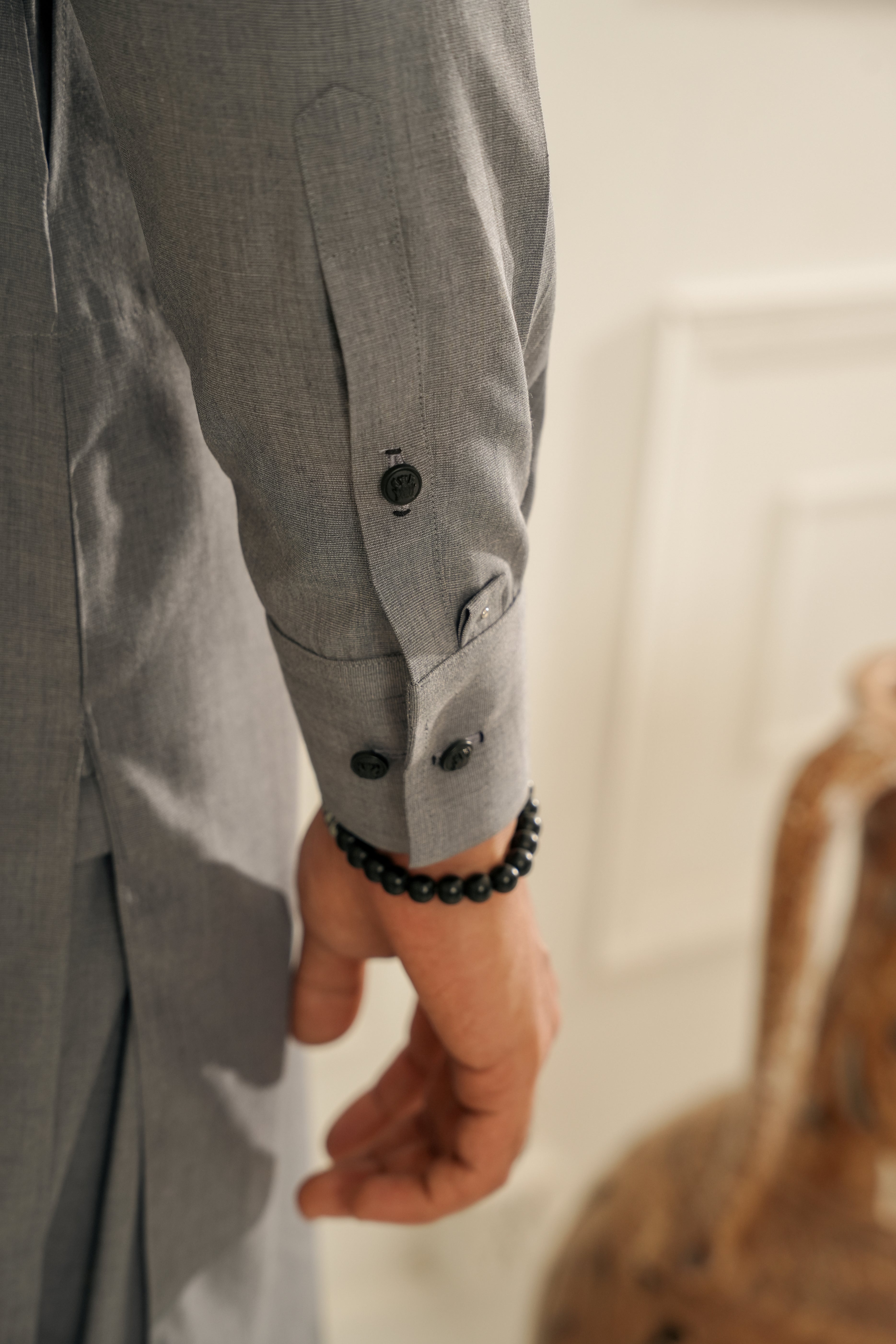 LIGHT GREY SHALWAR KAMEEZ