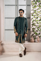 GREEN SHERWANI
