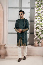 GREEN SHERWANI
