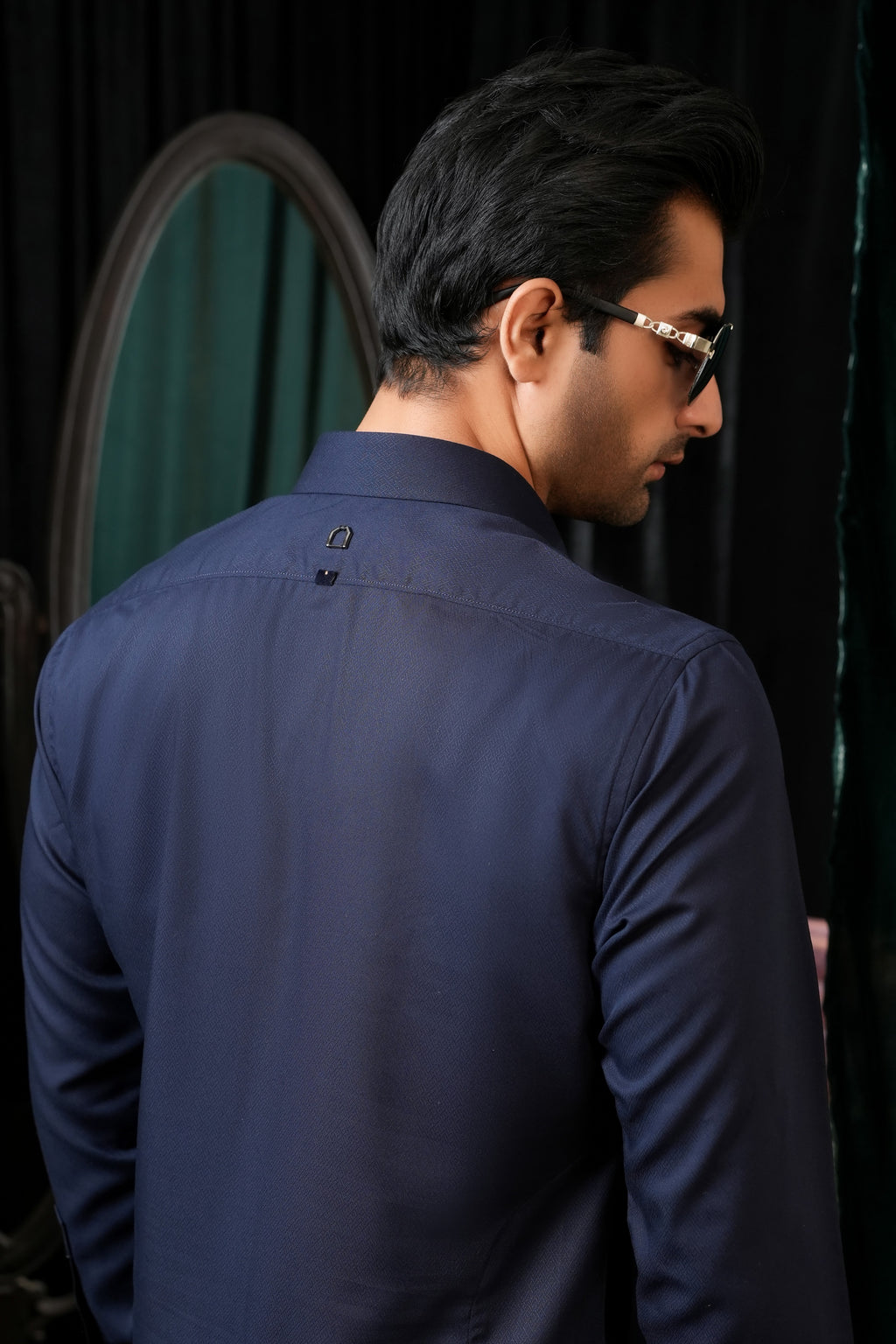 MID-NIGHT BLUE SHALWAR KAMEEZ