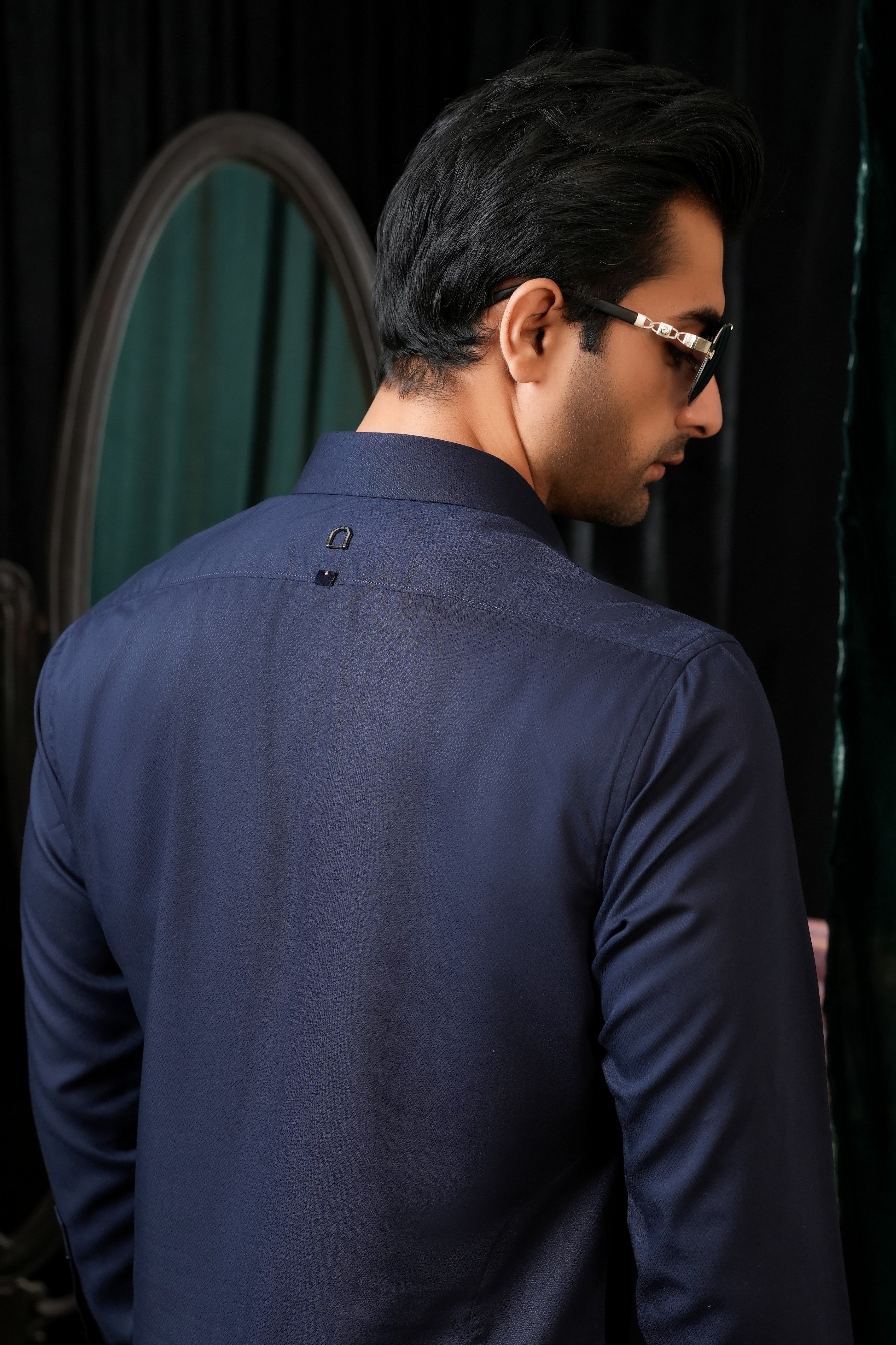 MID-NIGHT BLUE SHALWAR KAMEEZ