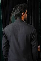 BLUE DOUBLE POCKET KURTA TROUSER