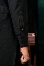 BLUE DOUBLE POCKET KURTA TROUSER