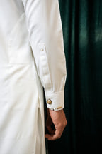 OFF-WHITE SHALWAR KAMEEZ