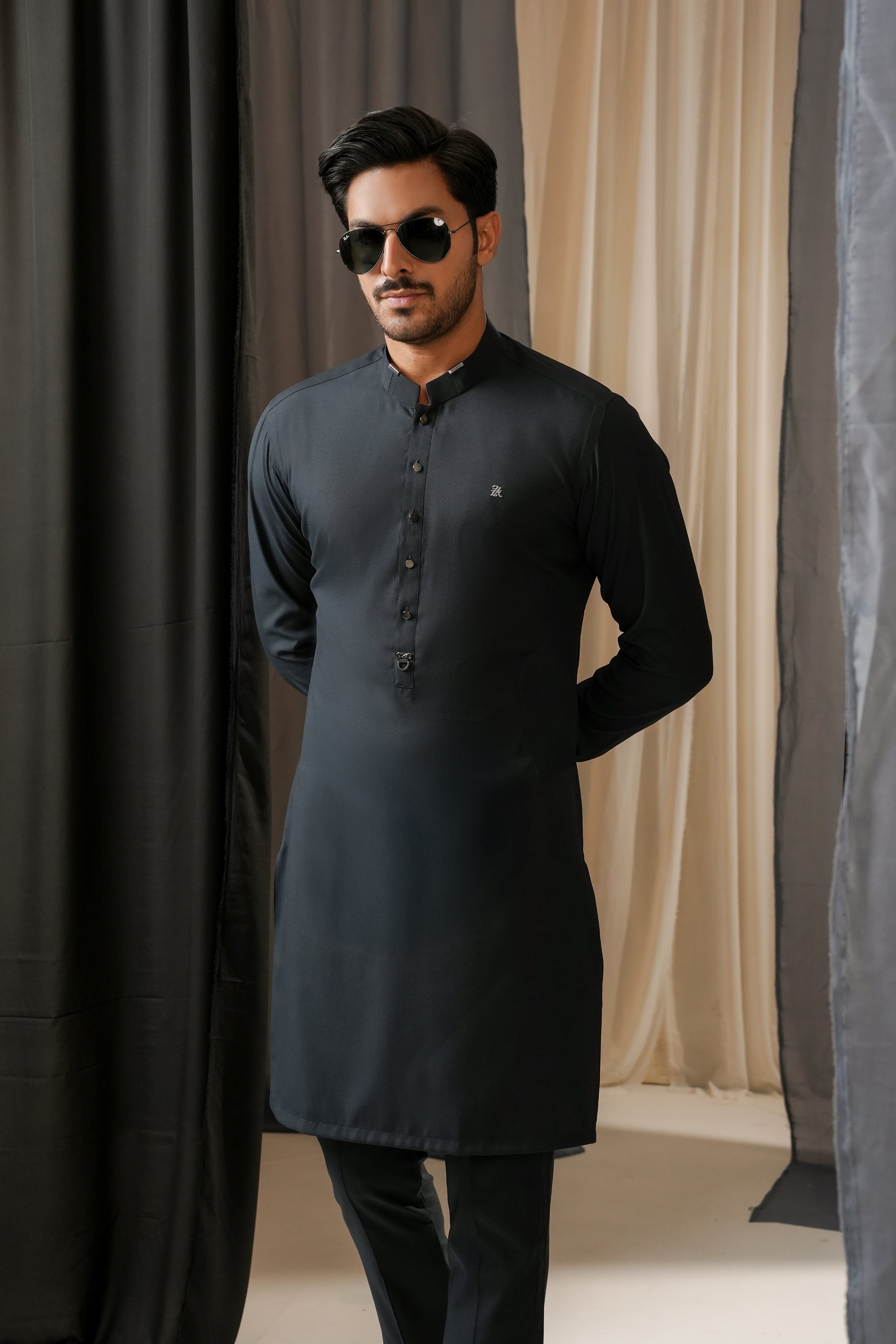GREY PREMIUM KURTA TROUSER