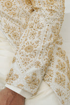 PEARL WHITE SHERWANI