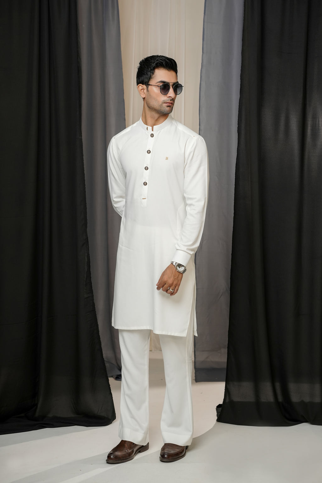 WHITE PREMIUM KURTA TROUSER