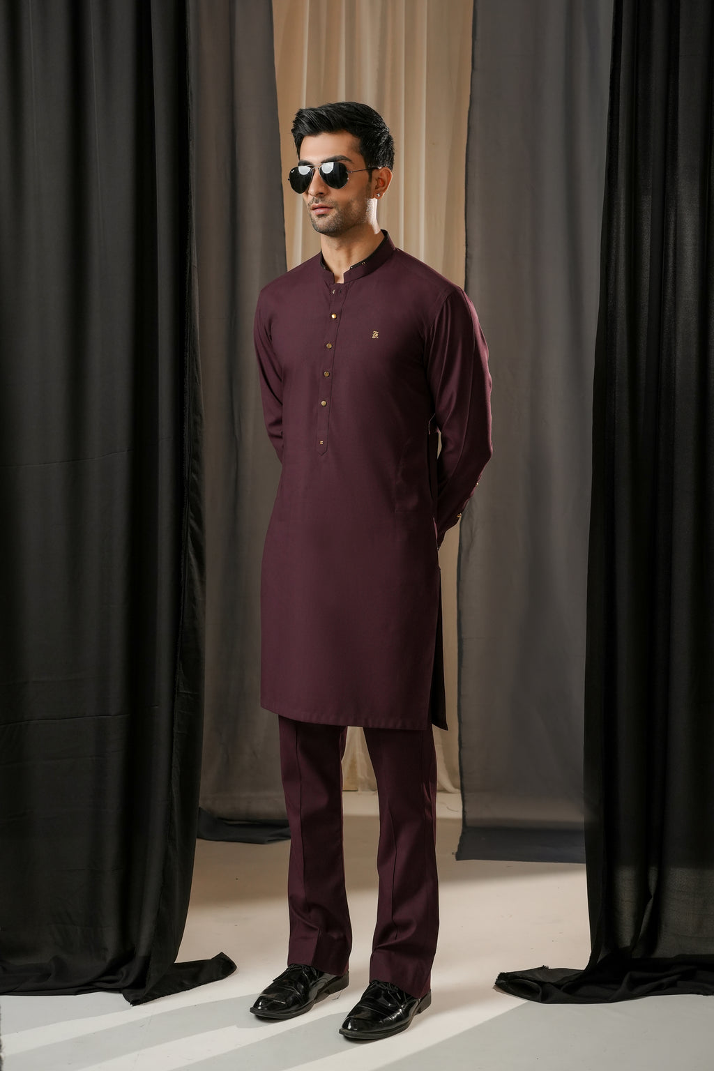 MAROON PREMIUM KURTA TROUSER