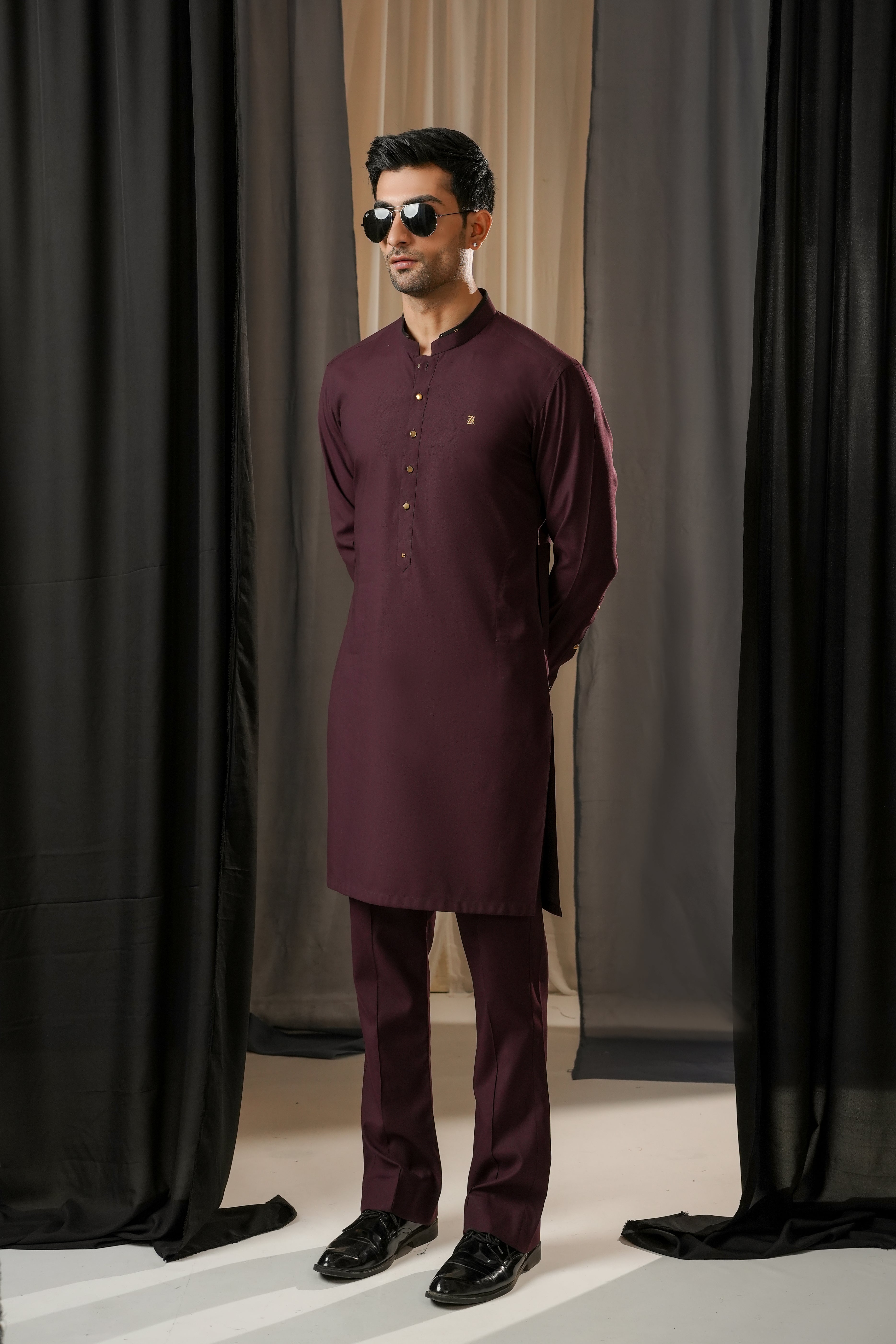 MAROON PREMIUM KURTA TROUSER